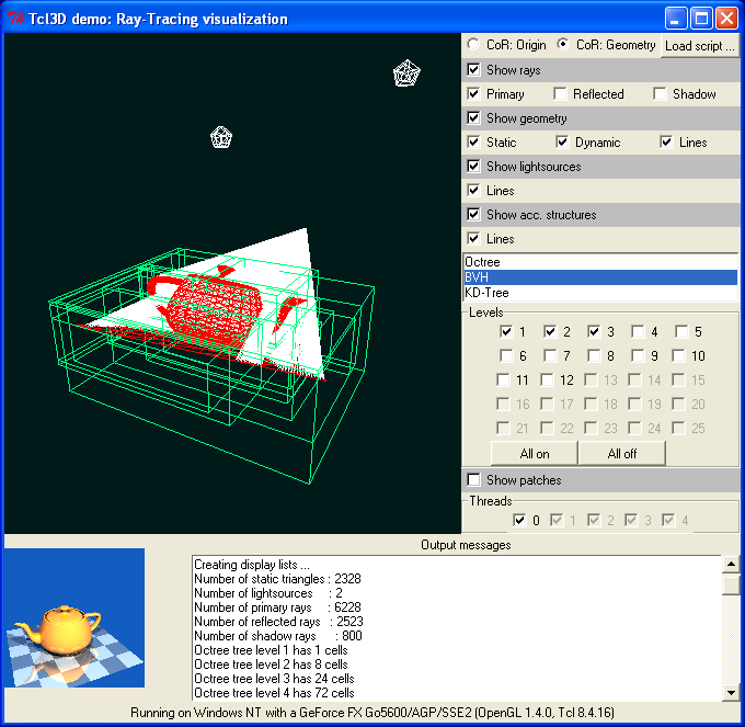 BVH visualization