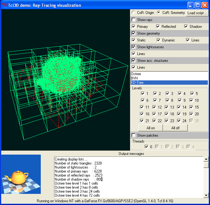 Kd-Tree visualization