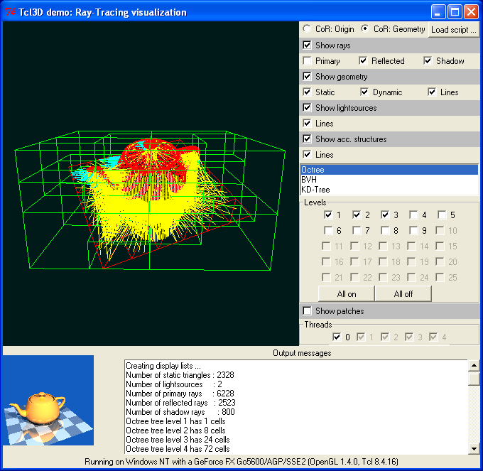 Octree visualization